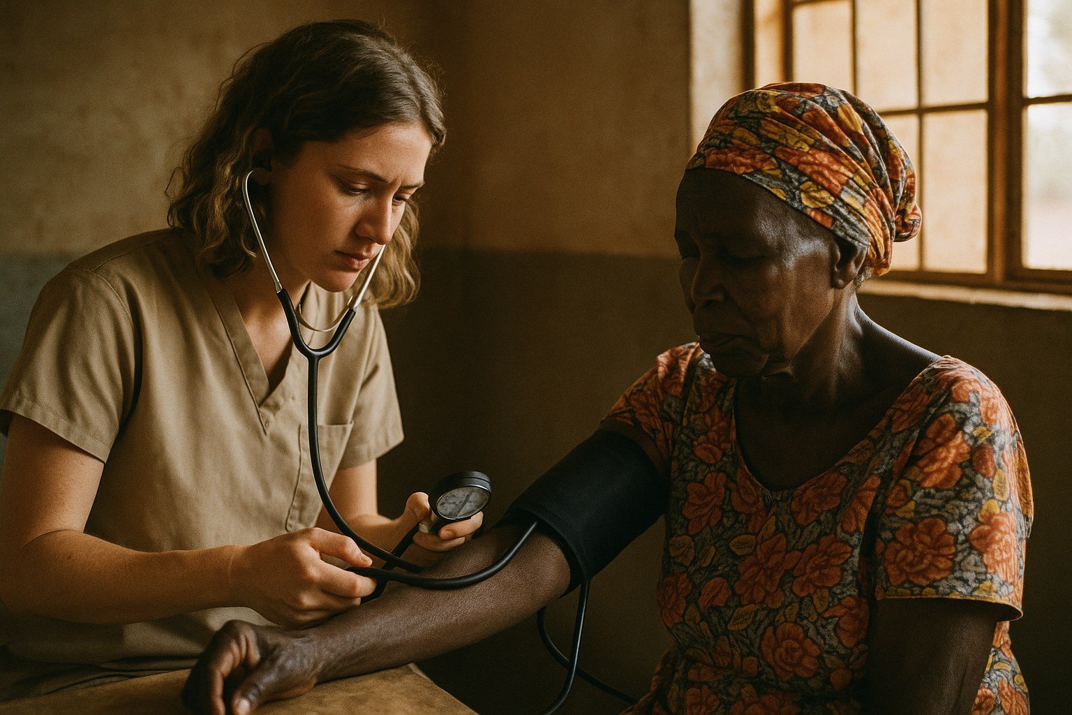 Mission médicale en zone rurale